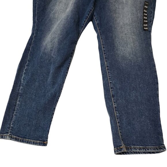 Torrid Skinny Jeans 26 Plus Womens Blue High-Rise Medium Wash Stretch NWOT - Picture 2 of 14